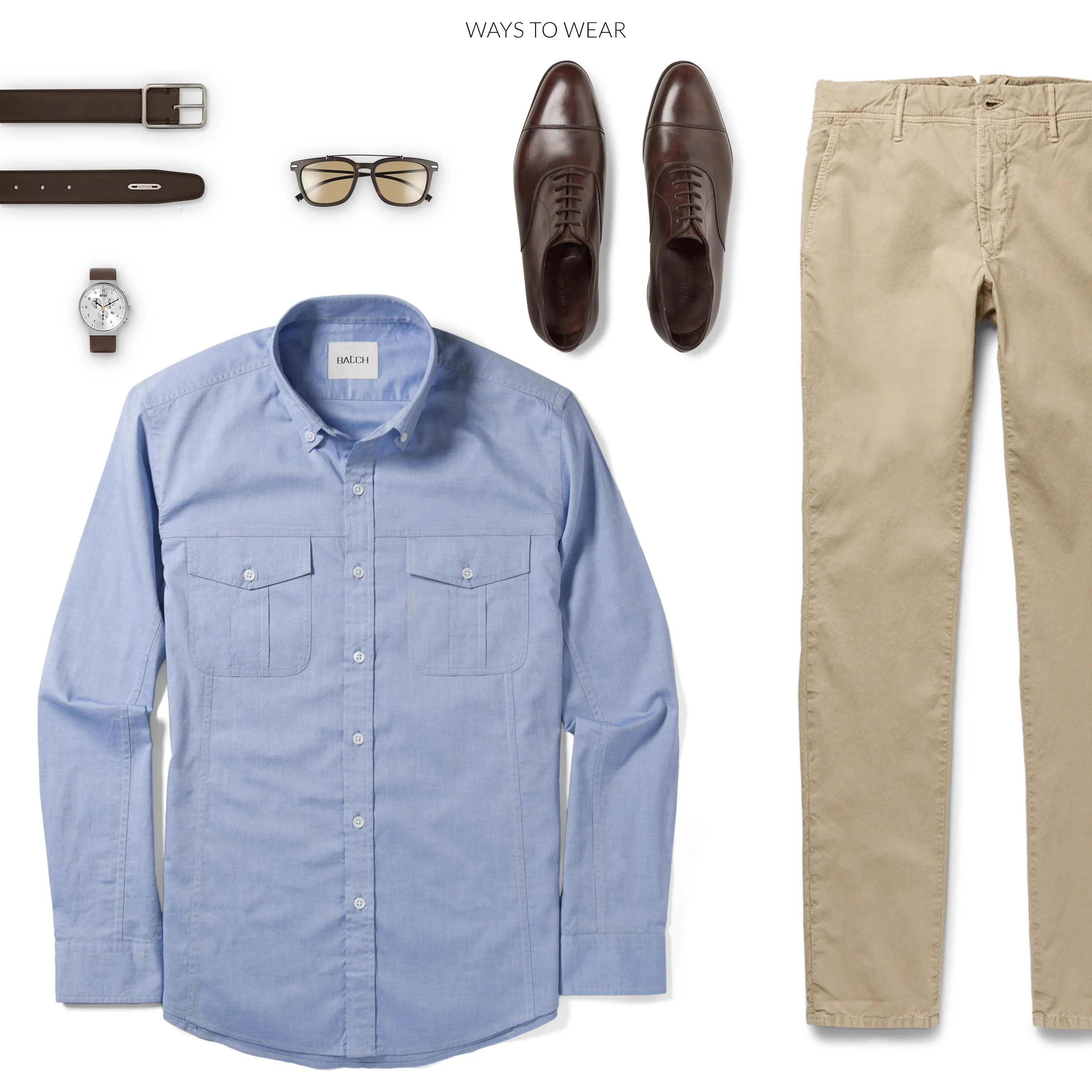 Editor Shirt – Classic Blue Oxford - Image 8